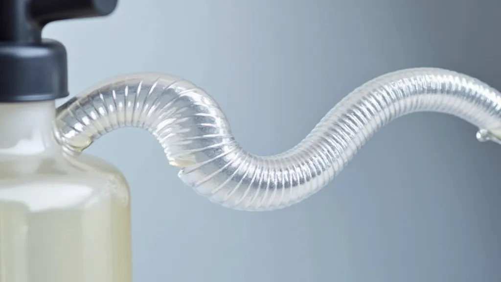 S-shaped air lock connected to a carboy