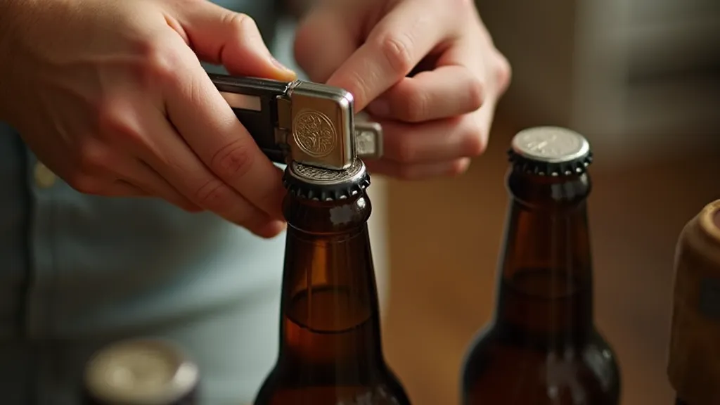 Bottling beer with a capper