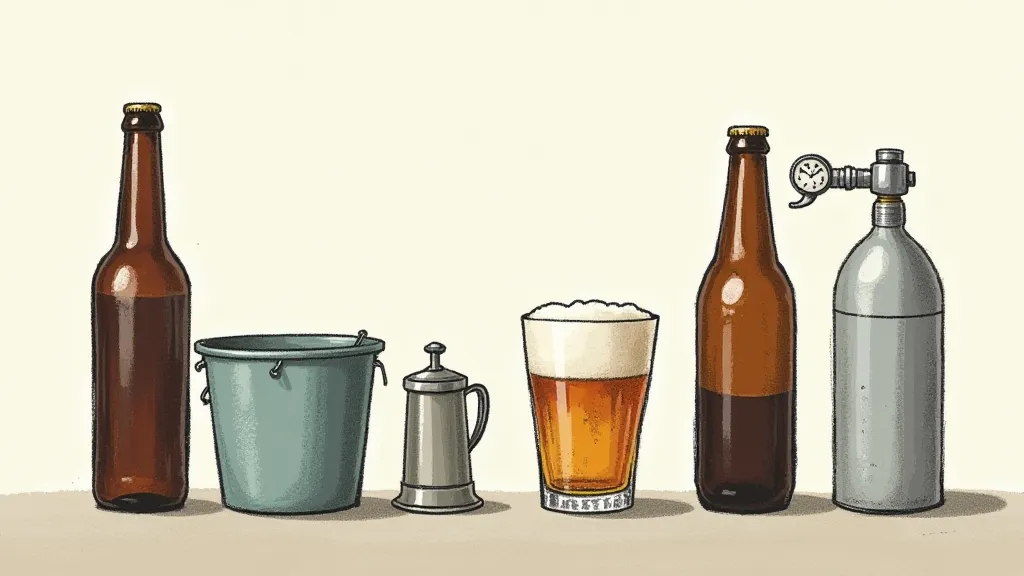 Bottling and kegging equipment comparison