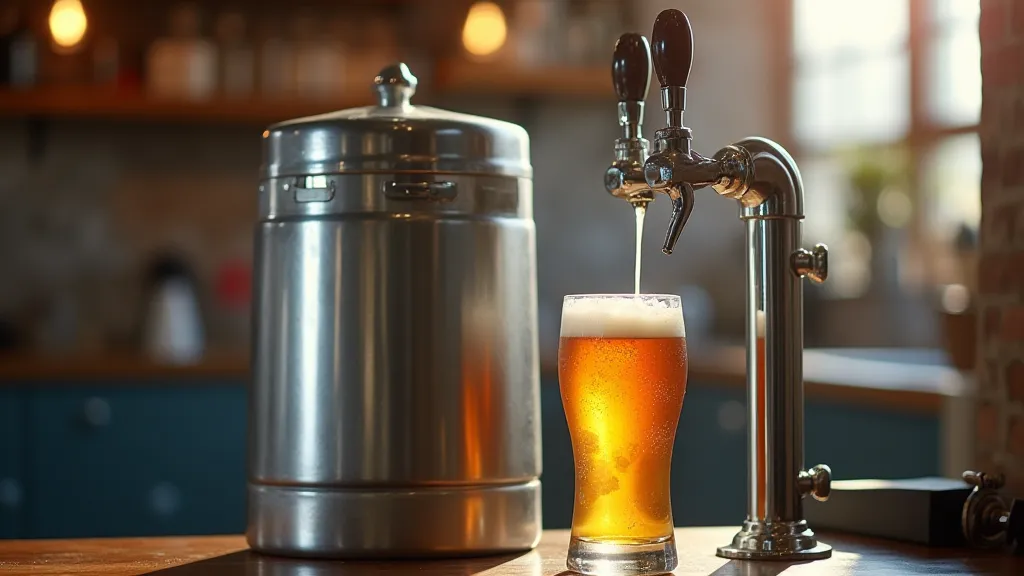 Kegging system setup