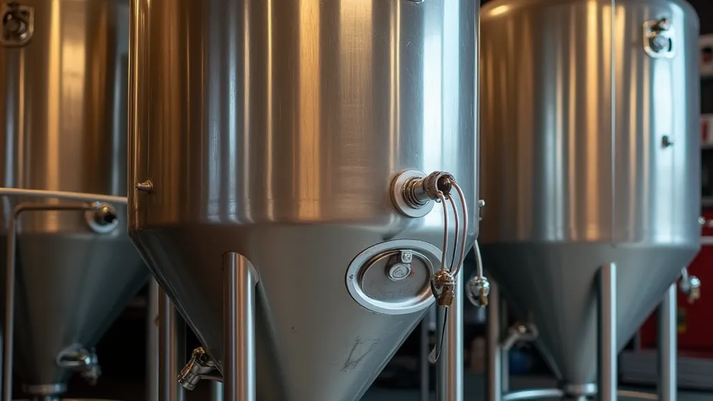 Stainless steel fermenter